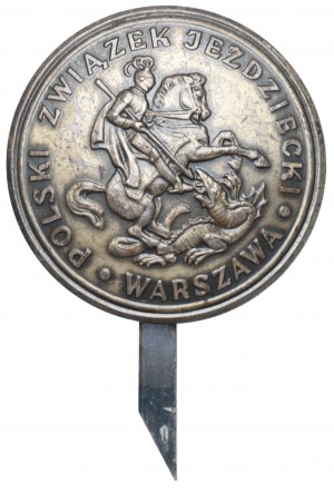 II RP, odznak Polské jezdecké federace