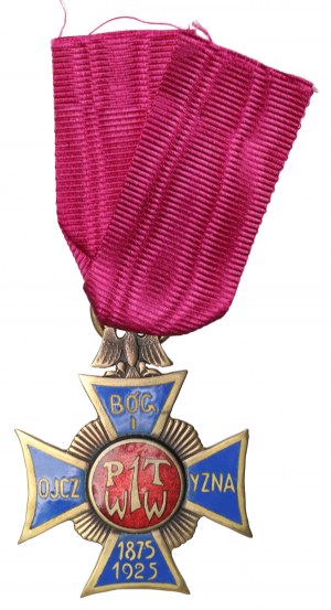 II RP, insigne de la 1ère Association des vétérans militaires polonais 1925