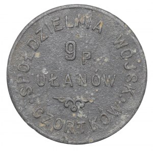 II RP, 50 pennies Military Cooperative of the 9th Uhlan Regiment, Chortkiv