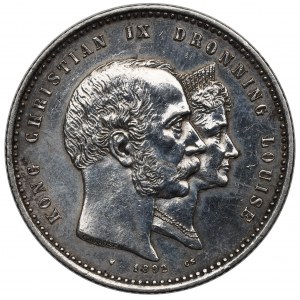 Denmark, 2 kroner 1892
