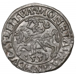 Sigismond II Auguste, demi-penny 1551, Vilnius - LI/LITVA