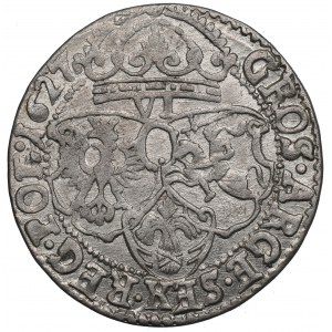 Zygmunt III Waza, Sixpence 1627, Krakau