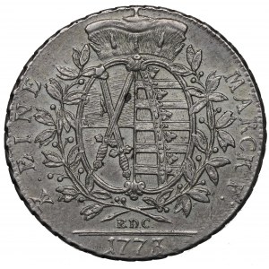 Allemagne, Saxe, Thaler 1773