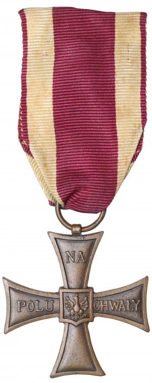 II RP, Croix de la vaillance 1920 Różycki - d'après le lieutenant Aleksander Krzeczunowicz