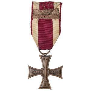 II RP, Kríž za chrabrosť 1920 Różycki - podľa poručíka Aleksandra Krzeczunowicza