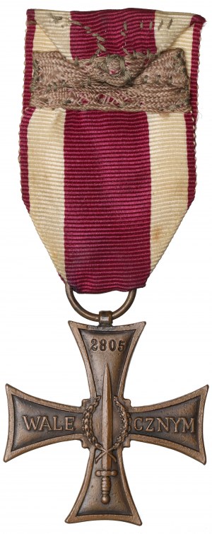 II RP, Croix de la vaillance 1920 Różycki - d'après le lieutenant Aleksander Krzeczunowicz