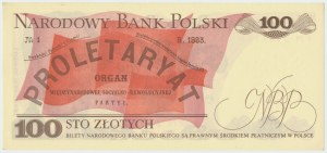 People's Republic of Poland, 100 gold 1979 FM