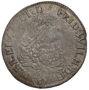 Germania, Prussia, 1/3 di tallero 1668