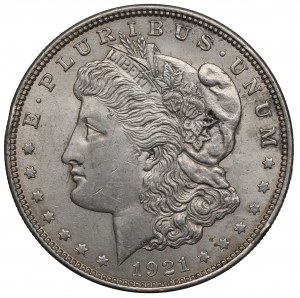 États-Unis, dollar Morgan 1921