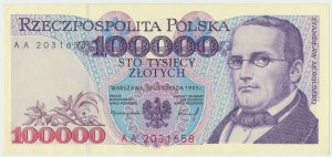 100.000 złotych 1993 AA