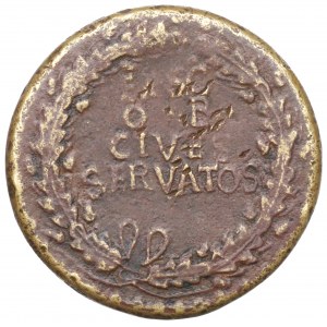 Impero romano, Claudio, Sesterc - OB CIVES SERVATOS