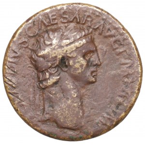 Římská říše, Claudius, Sesterc - OB CIVES SERVATOS