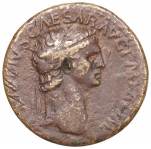 Římská říše, Claudius, Sesterc - OB CIVES SERVATOS