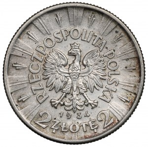 II Republic of Poland, 2 zloty 1934 Pilsudski