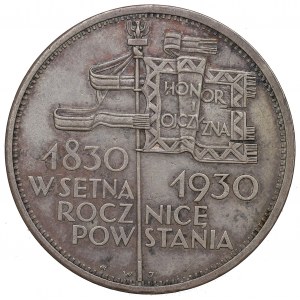 II Republic of Poland, 5 zloty 1930 November uprising