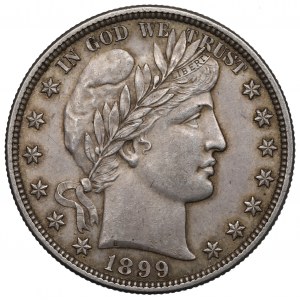 USA, 1/2 dollar 1899