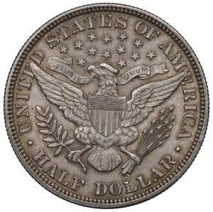 USA, 1/2 dolára 1899