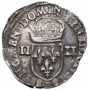 Heinrich III. von Valois, 1/4 ecu 1584, Nantes