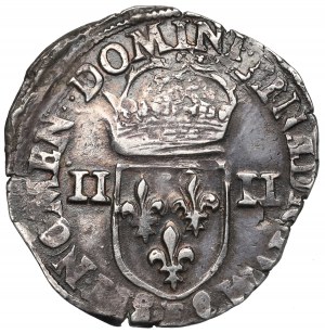 Henryk III Walezy, 1/4 ecu 1584, Nantes