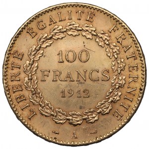 Francie, 100 franků 1912