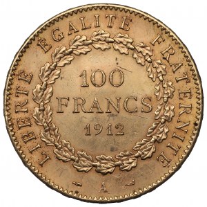 France, 100 francs 1912