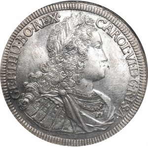 Rakousko, Karel VI., tolar 1727 - NGC MS60
