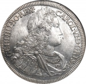 Austria, Carol VI, Thaler 1727 - NGC MS60