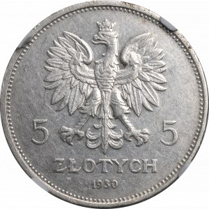 II Republic of Poland, 5 zloty 1930 - NGC