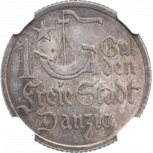 Free City of Danzig, 1 gulden 1923 - NGC MS63