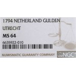Niederlande, Utrecht, 1 Gulden 1794 - NGC MS64