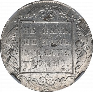 Russie, Paul I, Rouble 1798 - NGC XF Détails