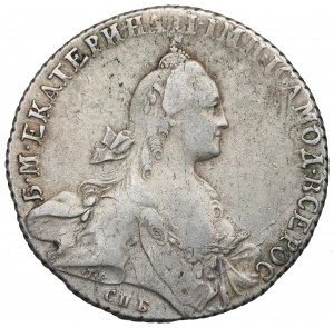 Russia, Caterina II, Rublo 1766