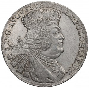 Germany, Saxony, Friedrich August II, 18 groschen 1755