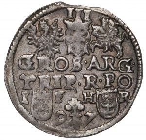Sigismondo III Vasa, Trojak 1597, Poznań - non descritto