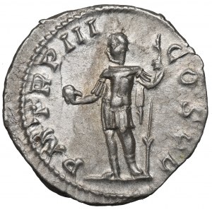 Römisches Reich, Alexander Severus, Denarius - P M TR P III COS P P