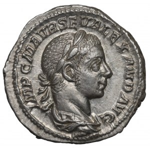 Impero Romano, Alessandro Severo, Denario - P M TR P III COS P P