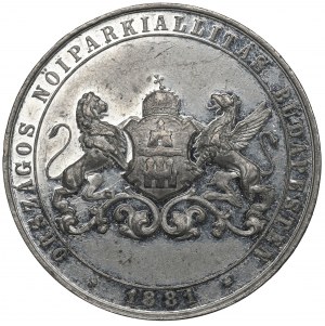 Maďarsko, medaila z Národnej výstavy v Budapešti 1881