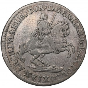 August III Sas, farářský groš 1741