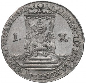 Germany, Saxony, Friedrich August II, groschen 1741