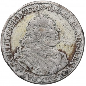 Auguste III Sas, centime de vicaire 1740