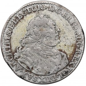 August III Sas, farársky groš 1740