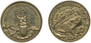 Třetí republika, sada 2 kusů, zlato 1997-98
