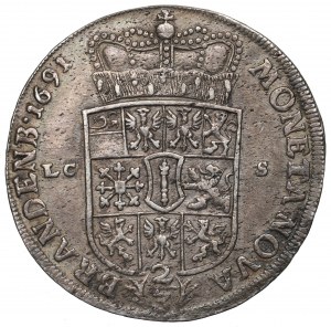 Germania, Brandeburgo-Prussia, Federico III, Gulden 1691