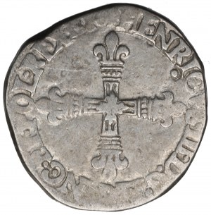 France/Poland, Henri III, 1/4 ecu 1584