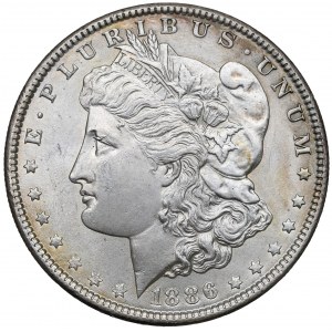 USA, Dollar 1886 Morgan Dollar Philadelphia