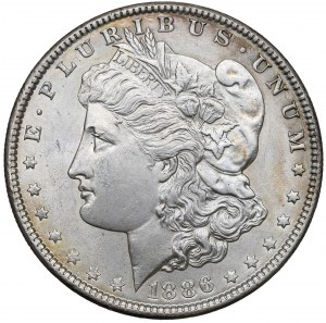 USA, Morgan Dollar 1886 Philadelphia