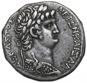 Prowincje Rzymskie, Syria, Neron, Tetradrachma Antiochia
