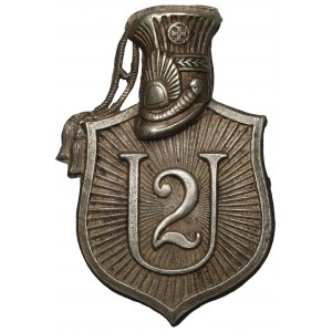 II RP, Soldier's badge of the 2nd Uhlan Regiment of the Polish Legions