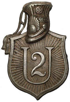 II RP, odznak vojáka 2. ulánského pluku polských legií