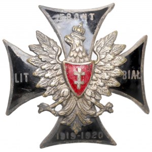 II RP, Distintivo commemorativo del fronte lituano-bielorusso